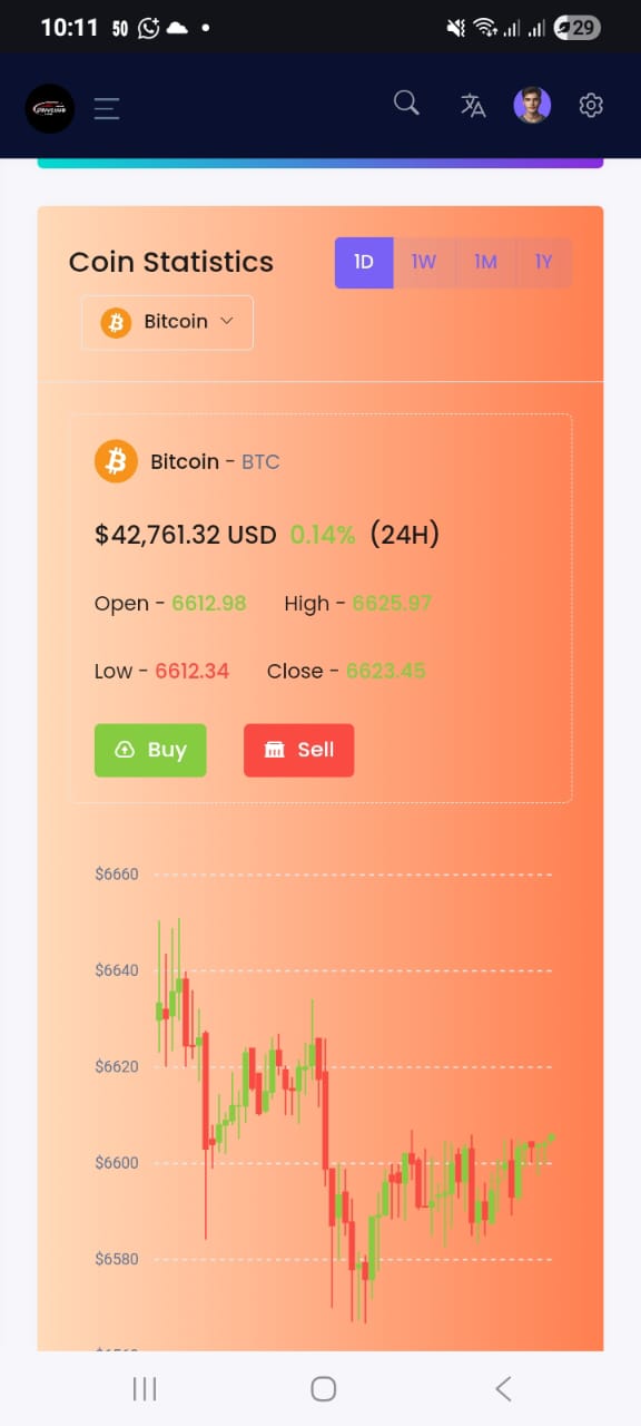 Trading Website